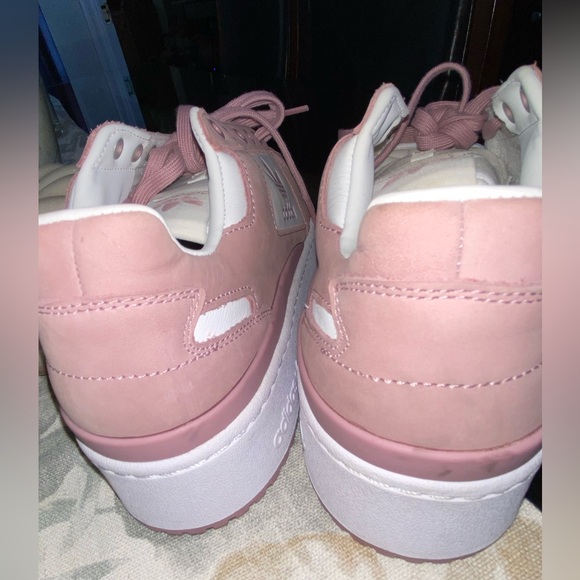 Adidas Pink and White Retro Athletic Shoes - Picture 9 of 12